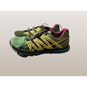 Salomon X-Scream City Trail Green Athletic Running Shoes Women’s Size 8.5 361919